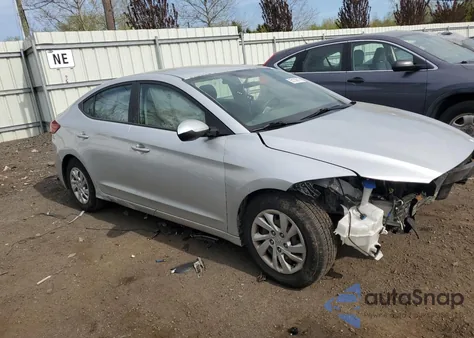 2018 Hyundai Elantra Se из США, поврежденный, VIN 5NPD74LF7JH262767